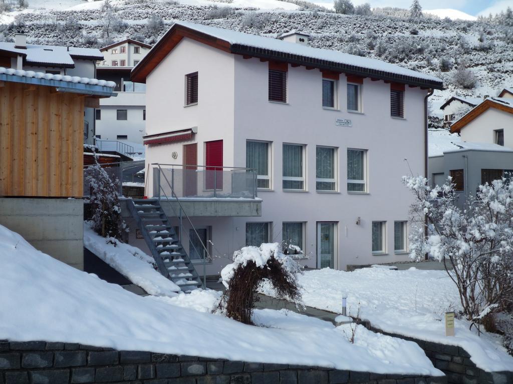 Ferienwohnung Aquileia Scuol Exterior foto